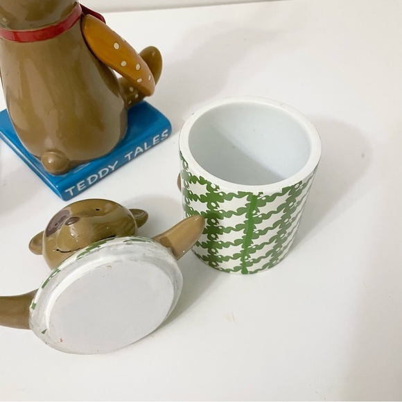 Little Friends Teddy Bear Bathroom Accessories Soap Dish Tumbler Liquid Soap - Picture 7 of 15